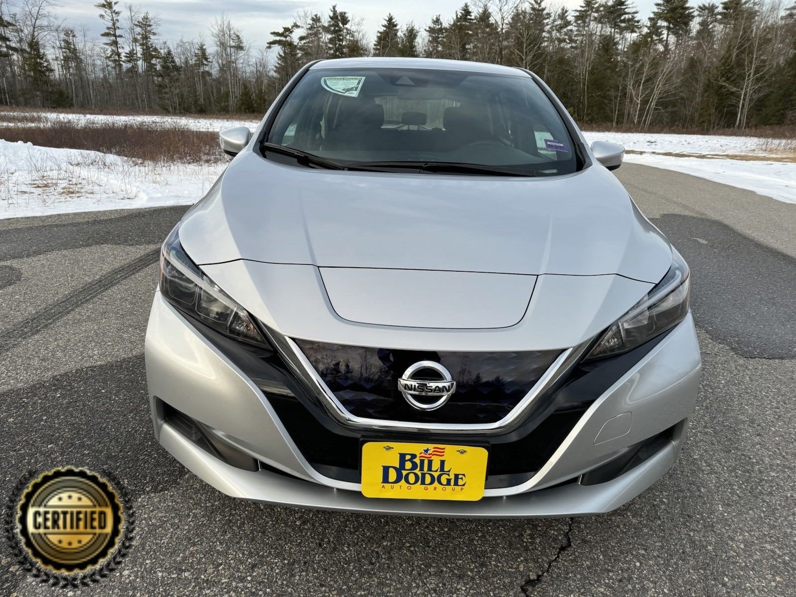 Certified 2022 Nissan LEAF S with VIN 1N4AZ1BV3NC560504 for sale in Saco, ME