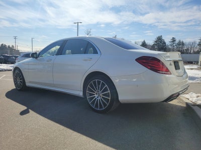 2016 Mercedes-Benz S-Class S 550
