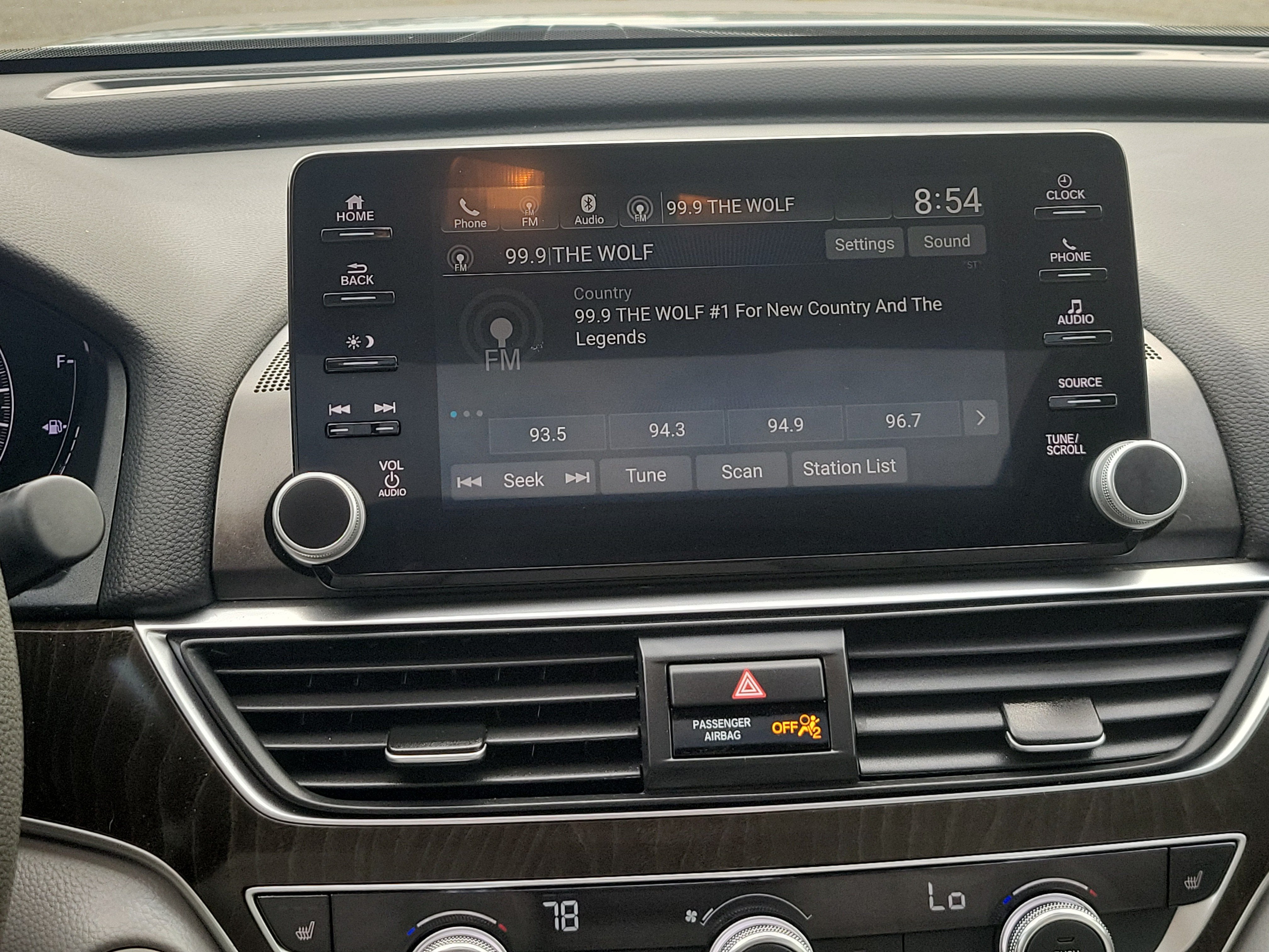 2018 Honda Accord EX