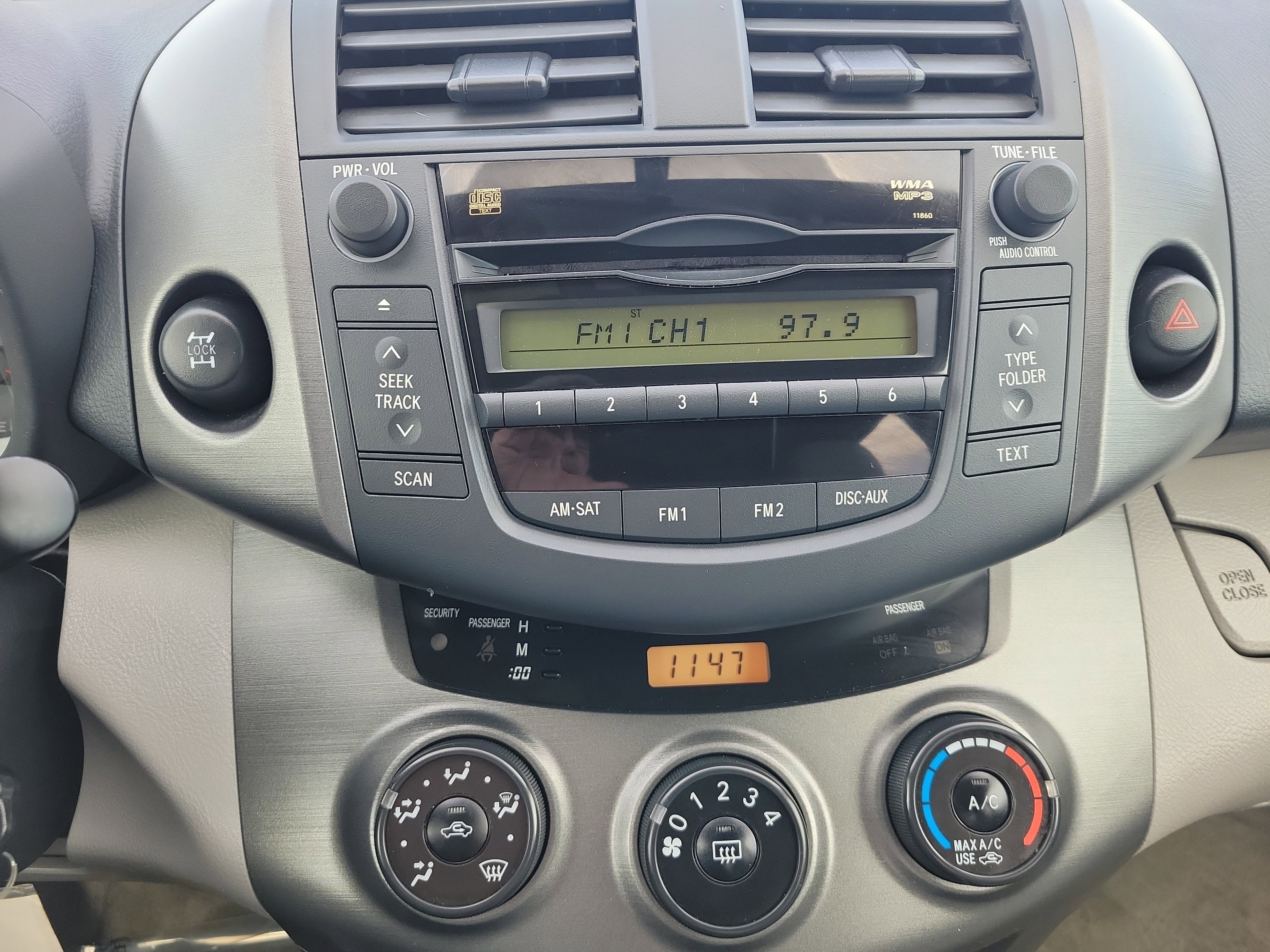 2011 Toyota RAV4 4WD 4dr 4-cyl 4-Spd AT (Natl)