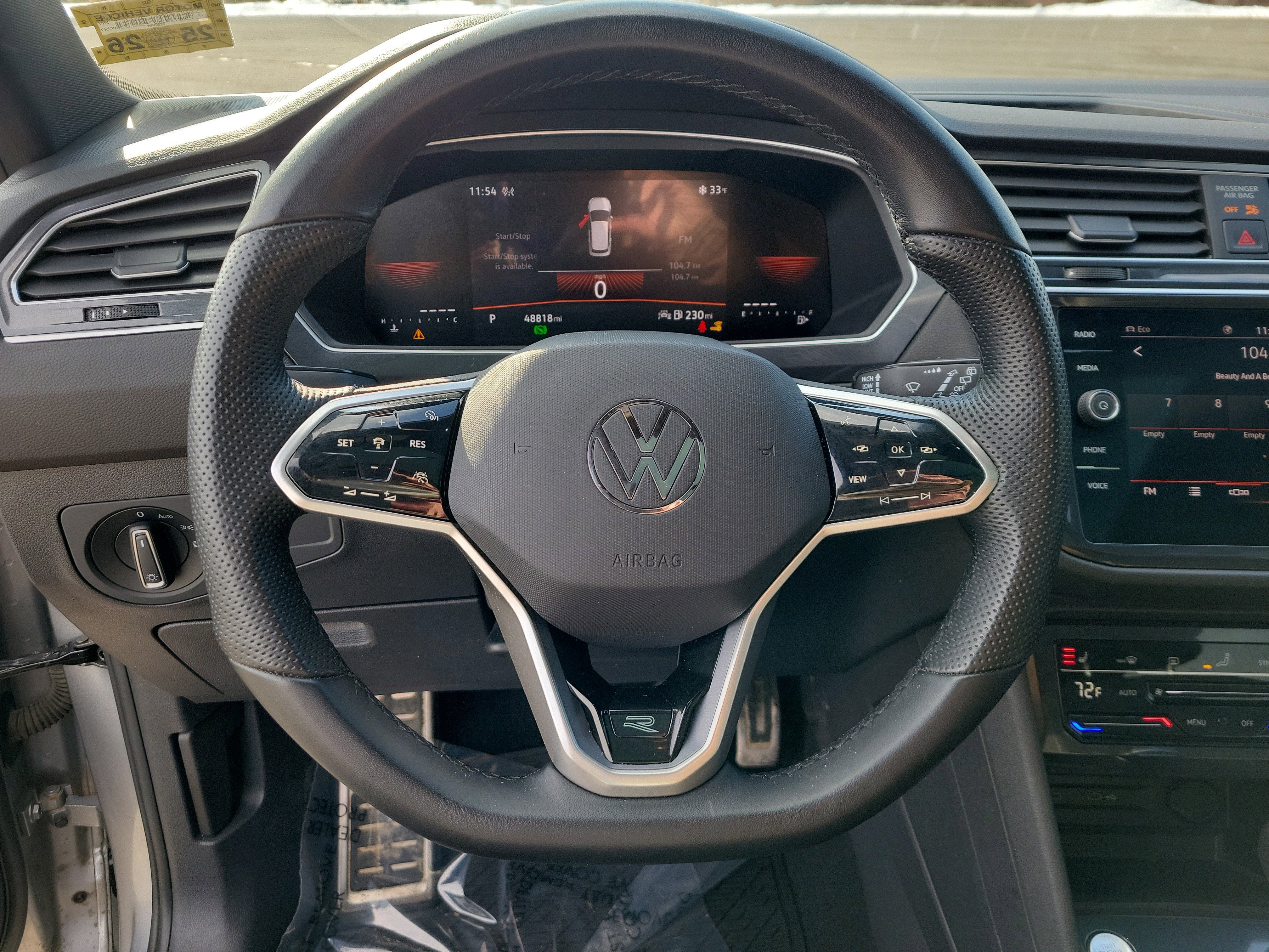 2023 Volkswagen Tiguan 2.0T SE R-Line Black