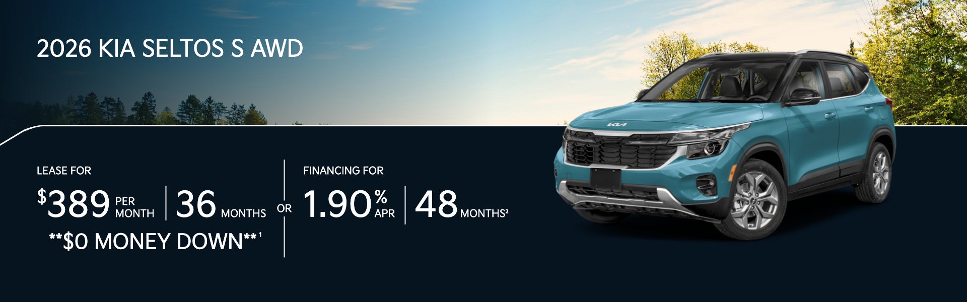 2026 Kia Seltos S AWD