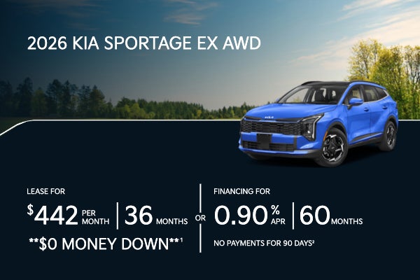 2026 Kia Sportage EX AWD