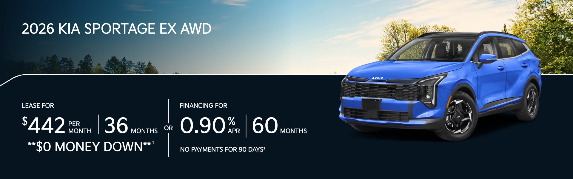 2026 Kia Sportage EX AWD