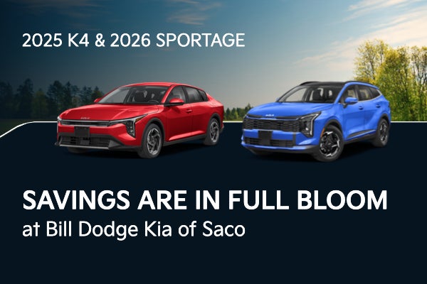 Savings are in Full Bloom at Bill Dodge Kia of Saco