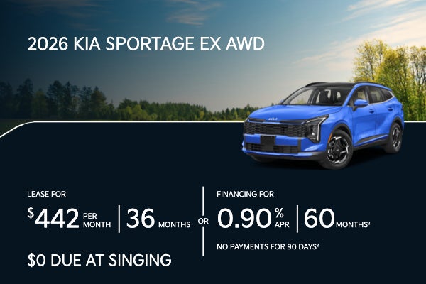 2026 Kia Sportage EX AWD