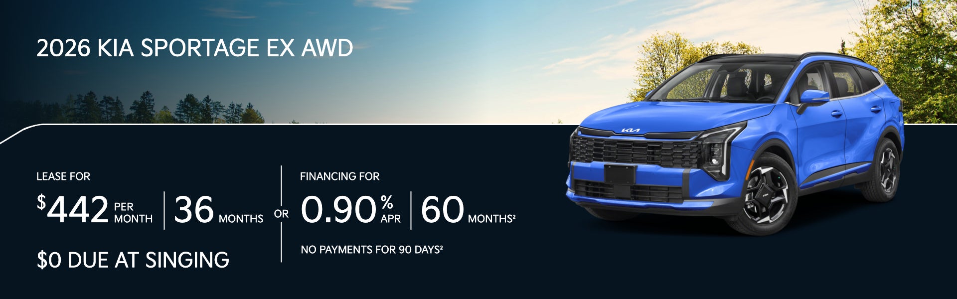 2026 Kia Sportage EX AWD