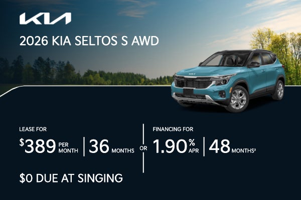 2026 Kia Seltos S AWD
