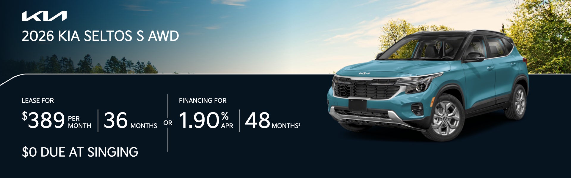 2026 Kia Seltos S AWD