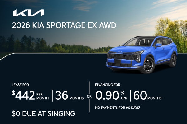 2026 Kia Sportage EX AWD