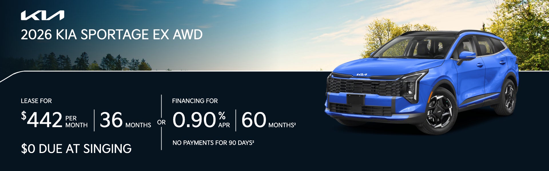 2026 Kia Sportage EX AWD