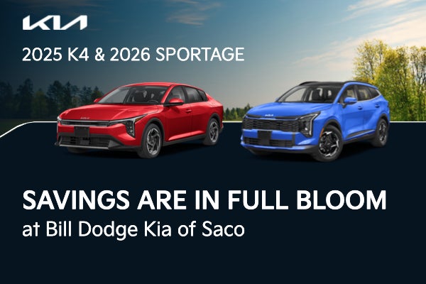 Savings are in Full Bloom at Bill Dodge Kia of Saco