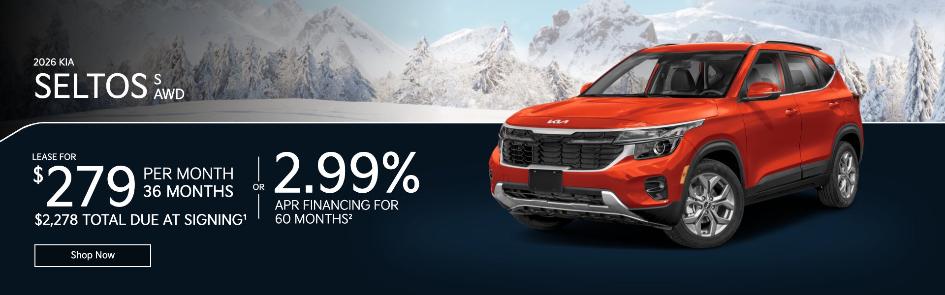 2026 Kia Seltos S AWD