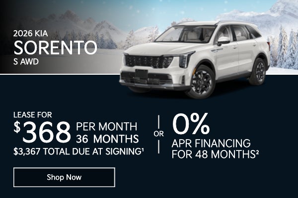 2026 Kia Sorento S AWD