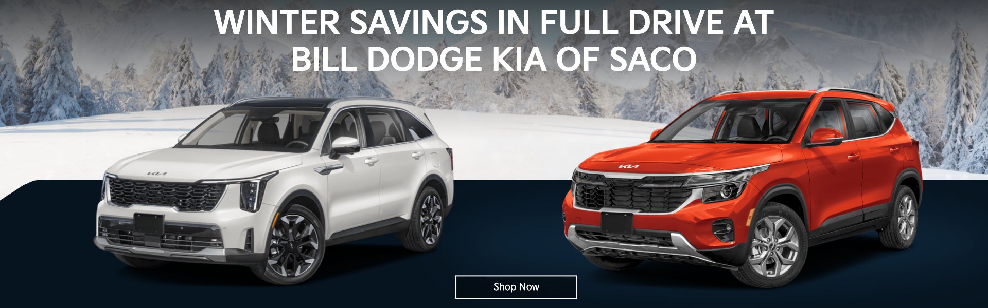 Winter Savings in Full Drive at Bill Dodge Kia of Saco