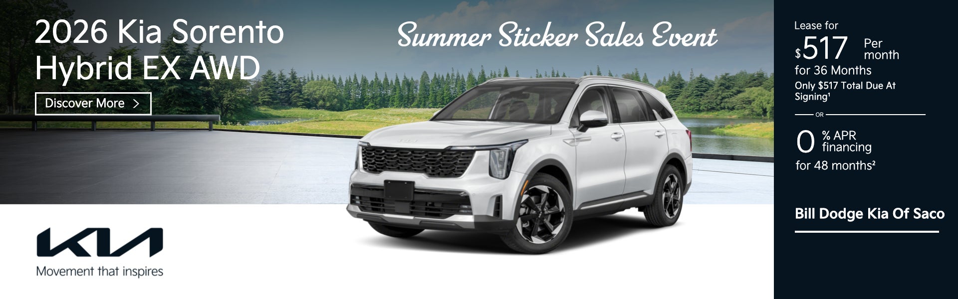 2026 Kia Sorento Hybrid EX AWD