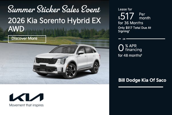 2026 Kia Sorento Hybrid EX AWD