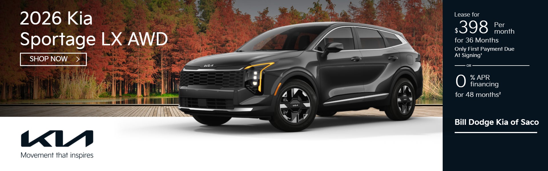2026 Kia Sportage LX AWD Special Offer