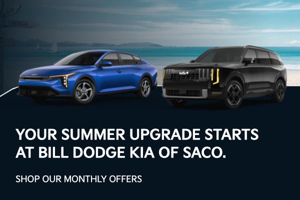 Your Summer Upgrade Starts at Bill Dodge Kia of Saco.