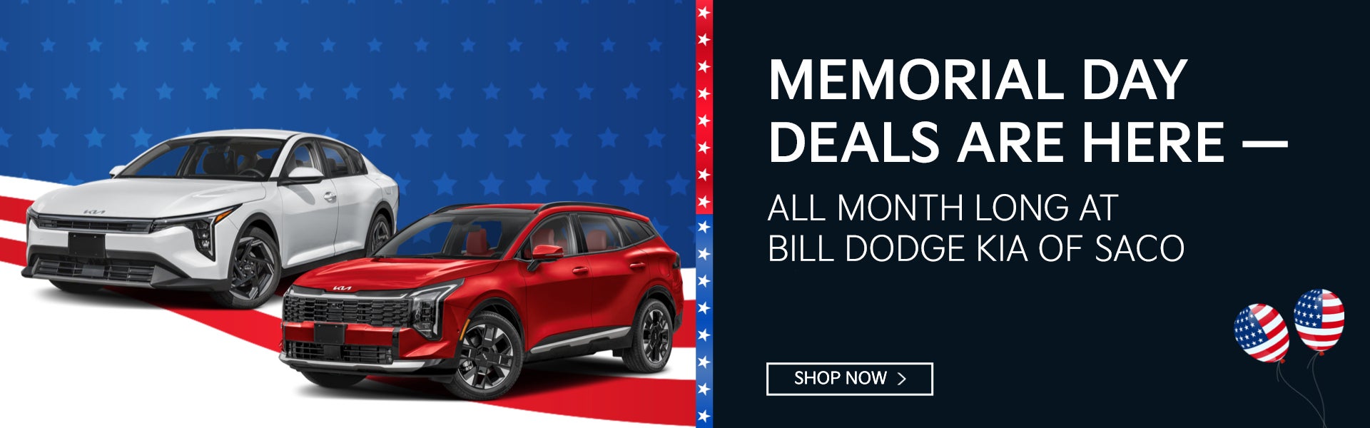 Memorial Day Deals are Here at Bill Dodge Kia of Saco