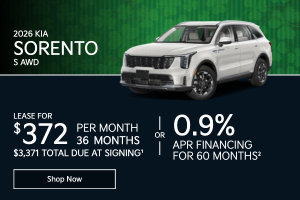 2026 Kia Sorento S AWD