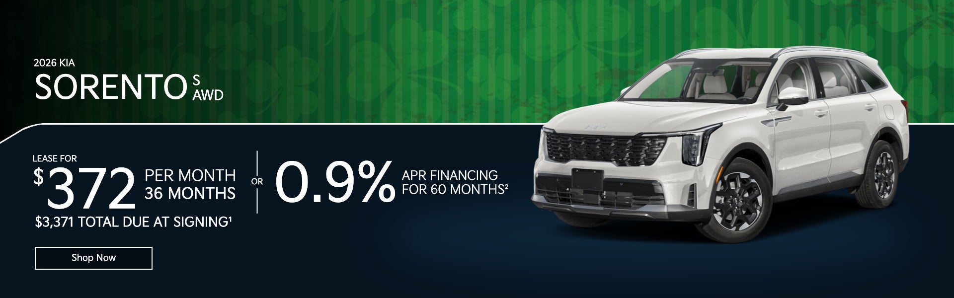 2026 Kia Sorento S AWD